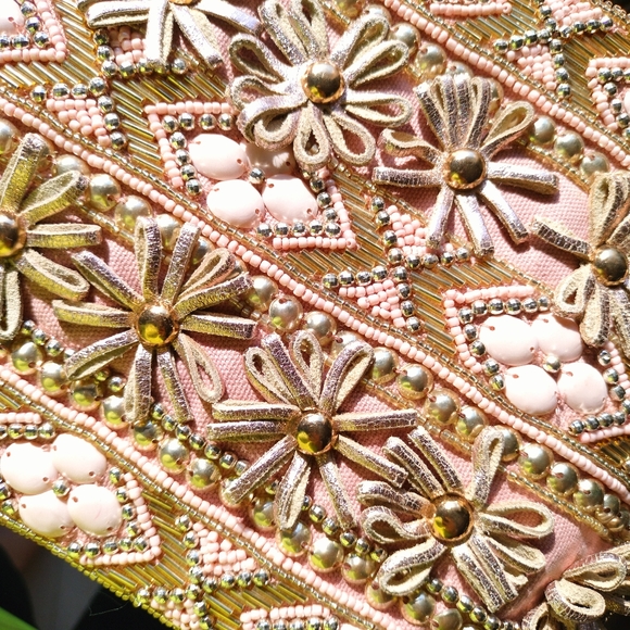 New Look Embellished Rose Gold and Pink Pouch - Picture 16 of 16
